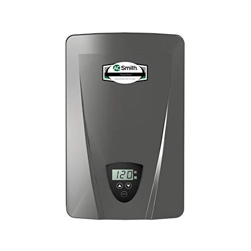 A.O. SMITH 1055542 SIGNATURE 240-VOLT 14 KILOWATT 1.6-GPM TANKLESS - SLATE