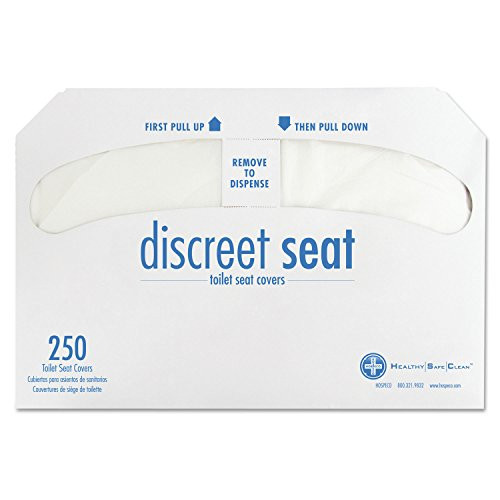 HOSPECO DISCRETE SEAT TOILET SEAT COVER 1000CT New