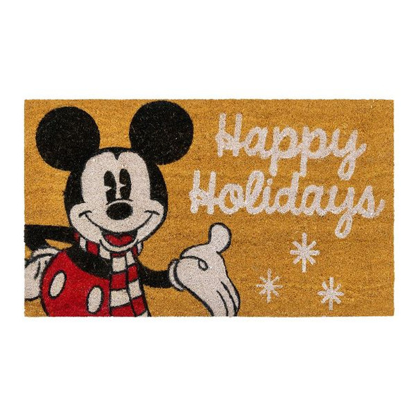 DISNEY LICENSED DISNEY MICKEY MOUSE HELLO FALL ORANGE BLACK MULTI MODERN GRAPHIC New