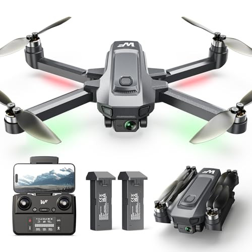 WEFONE DRONES WITH CAMERA FOR ADULTS 4K, 5G, 2 BATTERIES, WEFONE, WF30 - BLACK
