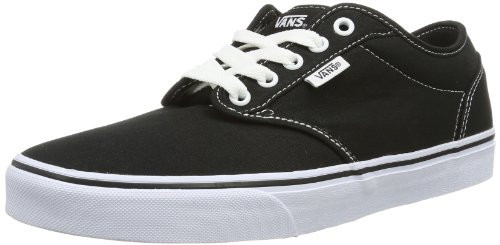 VANS WOMEN-CHILD HIGH-TOP TRAINERS - SIZE WOMEN 6.5 CANVAS BLACK/WHITE