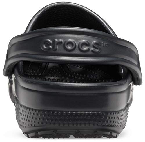 CROCS UNISEX-ADULT CLASSIC CLOG, SIZE: MEN 7 WOMEN 9, BLACK