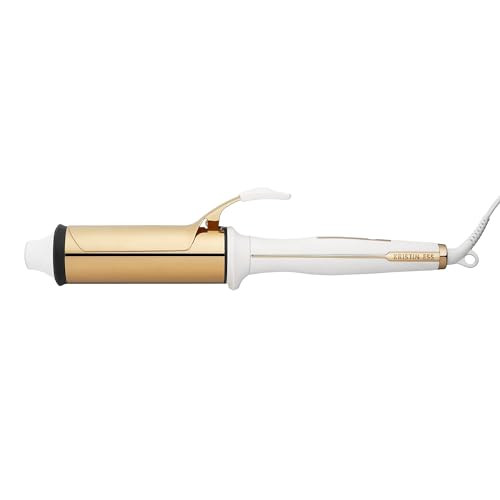 Kristin Ess Hair 2 Inch Titanium Curling Iron Big Blowout Waves KES0193 - White