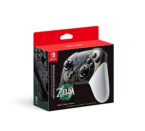 NINTENDO PRO CONTROLLER NINTENDO SWITCH - TEARS OF THE KINGDOM EDITION - BLACK