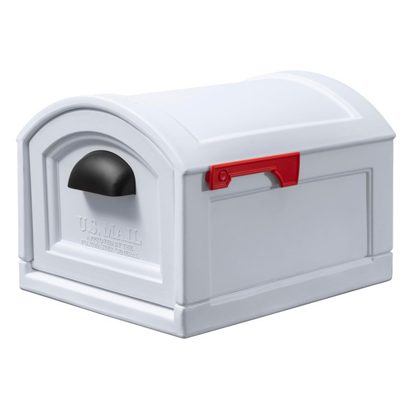 STEP2 TOWN-TO-TOWN XL POST-MOUNT MAILBOX WEATHER RESISTANT LARGE 518199-CLWHT