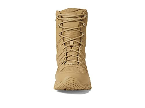 MERRELL MENS MOAB 3 8 INCH TACTICAL ZIP WATERPROOF BOOT DARK COYOTE SIZE 11.5