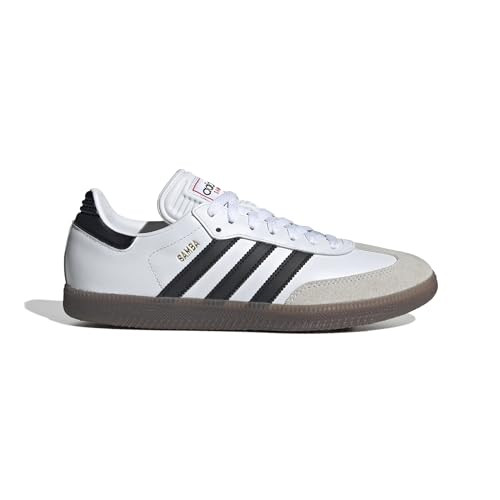 ADIDAS UNISEX ADULT SAMBA INDOOR WHITE/BLACK/VIVID RED SIZE 9.5 MEN/10.5 WOMEN