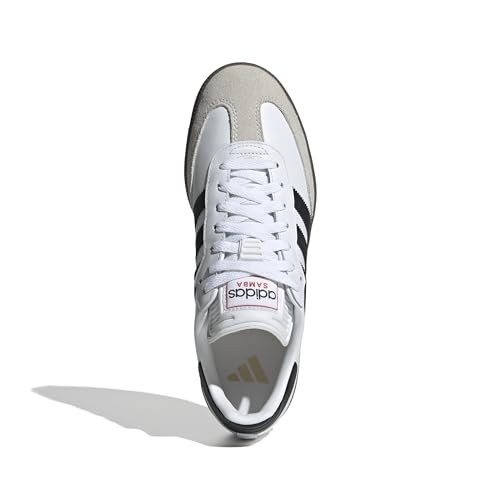 ADIDAS UNISEX ADULT SAMBA INDOOR WHITE/BLACK/VIVID RED SIZE 9.5 MEN/10.5 WOMEN
