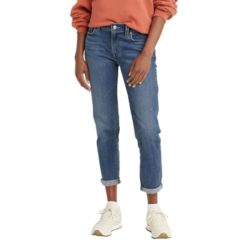 LEVI'S WOMEN'S NEW BOYFRIEND JEANS WOMEN 33X27 LAPIS GEM New