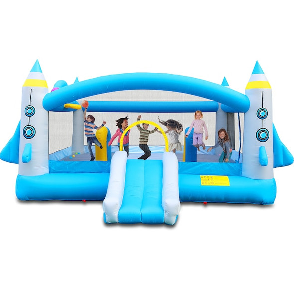 LOVMOR MULTIFUNCTIONAL JUMP N SLIDE INFLATABLE BOUNCER FOR KIDS COMPLETE - MULTI