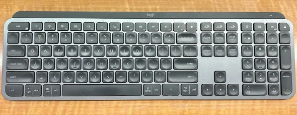 LOGITECH MX KEYS WIRELESS ILLUMINATED KEYBOARD YR0073 - GRAY