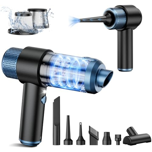 EYYA Handheld Car Vacuum Cleaner Cordless, 15000PA High Power Vacuum Duster