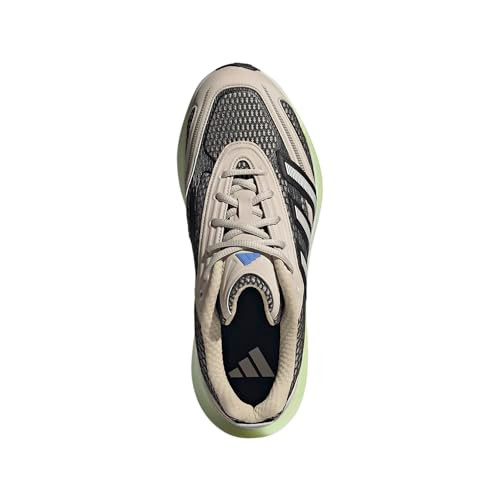 JS2065 ADIDAS MEN LIGHTBLAZE CASUAL SNEAKERS  SIZE 7 BLACK CARBON/WONDER BEIGE New