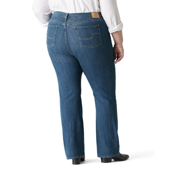 LEVI STRAUSS SIGNATURE PLUS MID RISE SLIMMING BOOTCUT SIZE: 20 - SUMMER SOLSTICE New