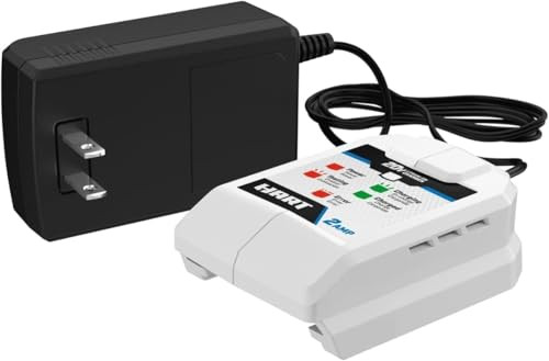 HART 20-VOLT 2.0 AMP FAST CHARGER BATTERY NOT INCLUDED CGH001 - WHITE/BLACK