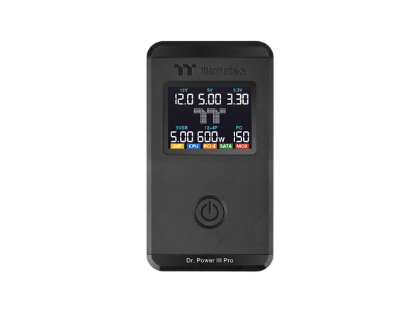 Thermaltake Dr. Power III Pro; ATX Power Supply Tester; Voltage/Continuity/PG;
