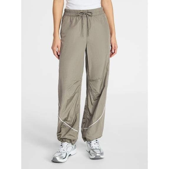 AVIA WOMEN'S TRACK WINDPANT (16-18) - SIZE: WOMEN XL - GRAY FOG New