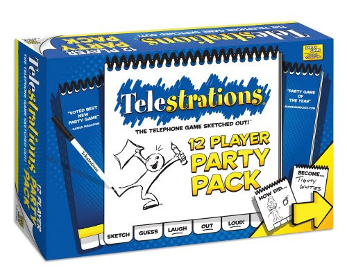 USAOPOLY TELESTRATIONS 12 PLAYER - MULTI New