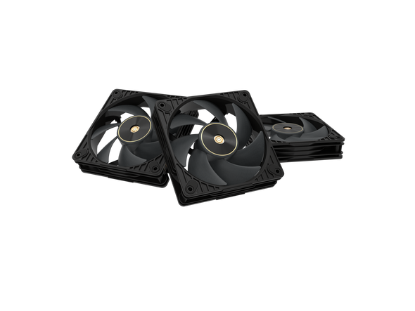 ASUS ProArt PF120 3-Pack 120mm PWM Fans, 3000RPM, High Airflow/Static Pressure,