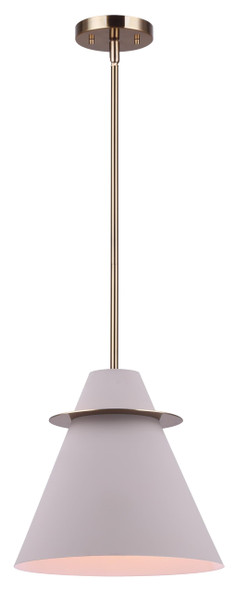 Canarm TALIA 1-LIGHT MID-CENTURY MODERN ROD PENDANT LIGHT - IPL1076A01MGG12