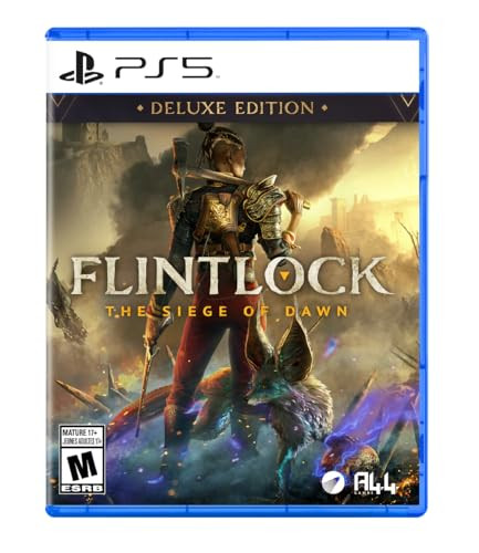 MAXIMUM ENTERTAINMENT FLINTLOCK THE SIEGE OF DAWN DELUXE PS5 113-1950 - Black
