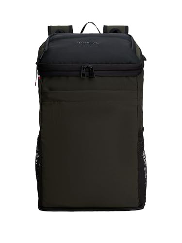 AM14037 Tommy Hilfiger Mens Travel Packable Backpack DARK WOODLAND One Size New