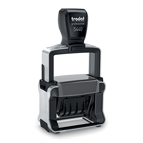 Trodat Professional Date Stamp 5440L Self Inking with English Message Options