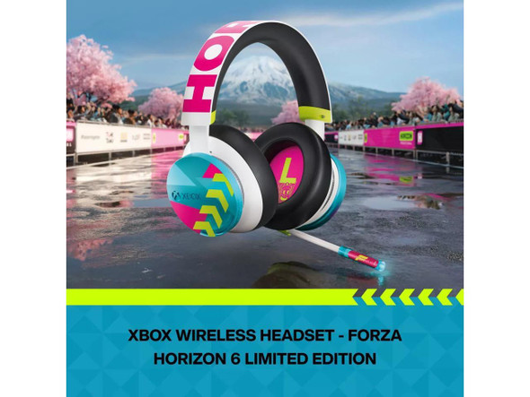 Xbox Wireless Headset – Forza Horizon 6 Limited Edition – for Xbox Series X|S,