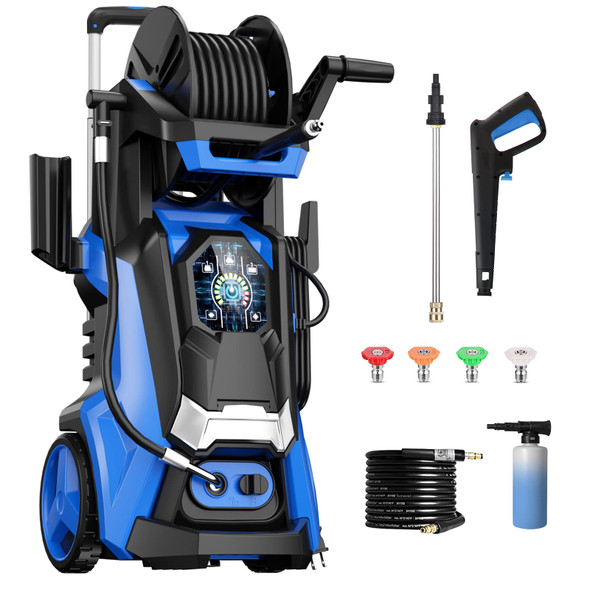 PECTICHO ELECTRIC PRESSURE WASHER 4200PSI 2.8 GPM POWER 101ACA - BLUE
