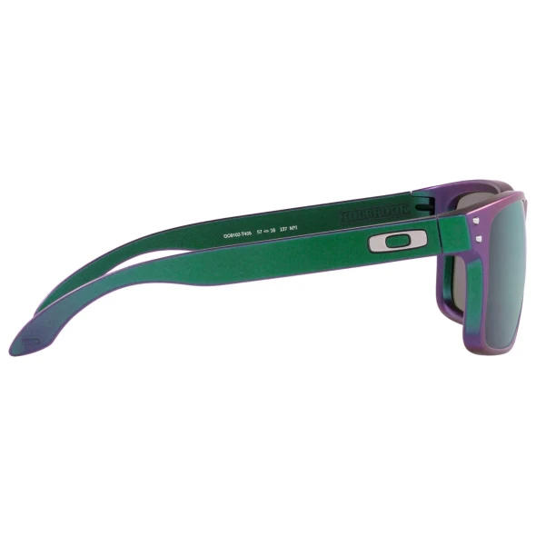 OAKLEY SUNGLASSES TLD HOLBROOK 57MM LENS - MATTE PURPLE GREEN SHIFT - PRIZM JADE