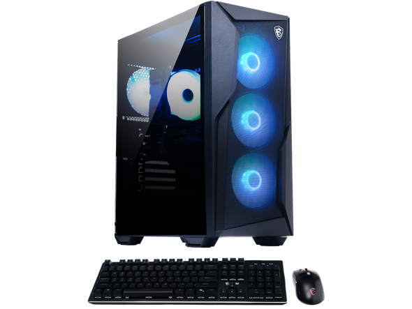 MSI Codex Z2 Gaming Desktop featuring AMD Ryzen 5 8400F processor, GeForce RTX