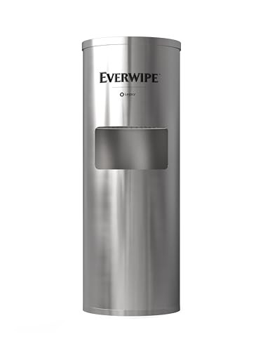 Everwipe by Tork Stainless Steel Wet Wipe Stand, Built-In Trash Bin, 192853