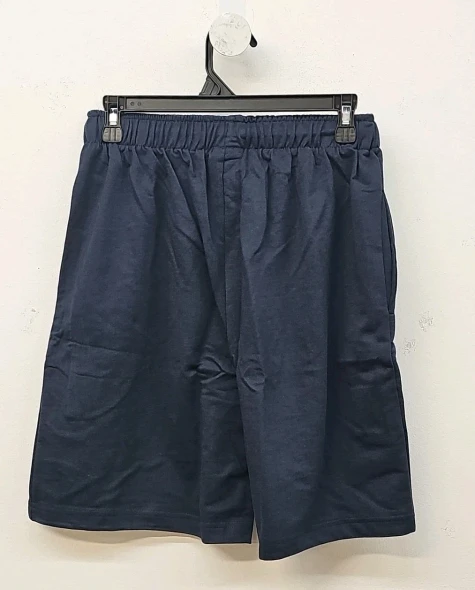 PACIFIC POLO CLUB ELASTIC WAISTBAND MEN'S SHORTS - SIZE: MEN M - NAVY New