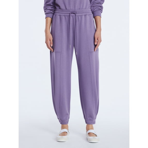 SCOOP WOMEN'S SCUBAKNIT BARREL PANTS - SIZE: WOMEN XL - DUSK New