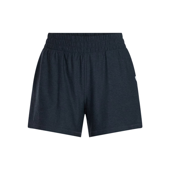 ATHLETIC WORKS WOMEN'S BUTTERCORE SOFT GYM SHORTS - SIZE: M - BLACK SOOT DD New