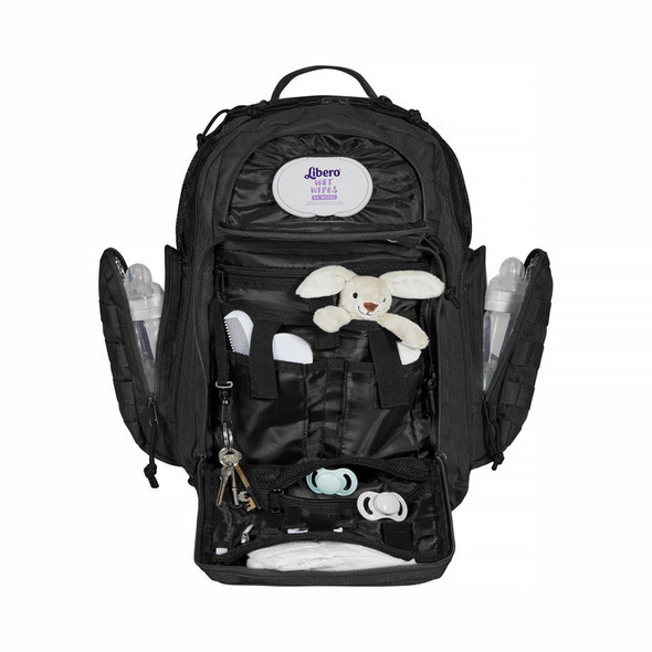 PHIL & JACK DIAPER BACKPACK 2.0 - BLACK