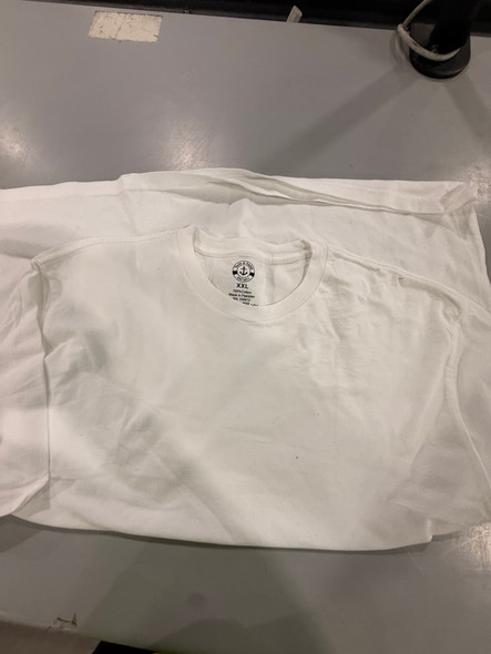 YATCH &SMITH YACHT &SMITH WHITE XXL 100%COTTON T SHIRT, SIZE 2XL - WHITE