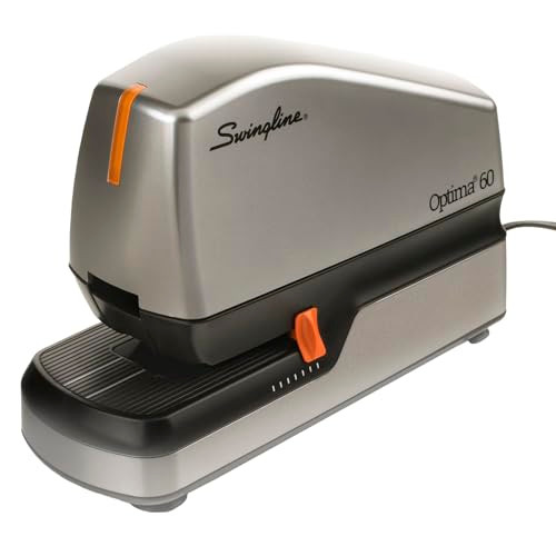 SWINGLINE S7048210 ACCO OPTIMA 70 ELECTRIC STAPLER, 70-SHEET CAPACITY - BLACK