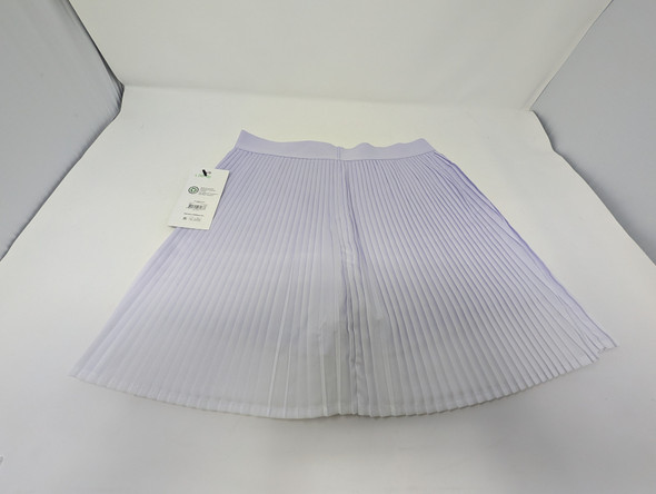 ATHLETIC WORKS GIRLS ACTIVE PLEATED OMBRÉ SKORT - SIZE: YOUTH L - PALE LILAC New