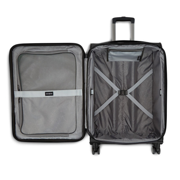 SAMSONITE ASCELLA 3.0 MEDIUM EXPANDABLE SPINNER - 1P-28" - BLACK New