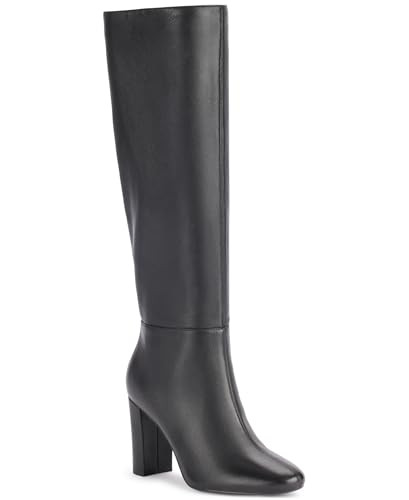 KL445655 KARL LAGERFELD PARIS WOMEN VANI KNEE HIGH BOOTS SIZE 9 BLACK