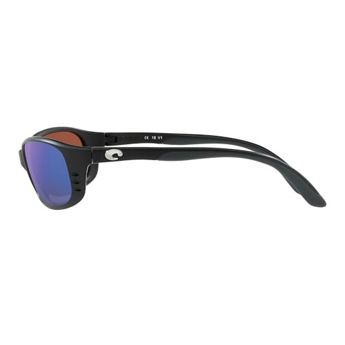 COSTA DEL MAR MEN'S BRINE POLARIZED - MATTE BLACK/GREEN