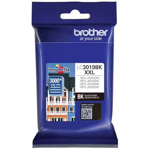 Brother LC3019BK Super High Yield Black Ink Cartridge New
