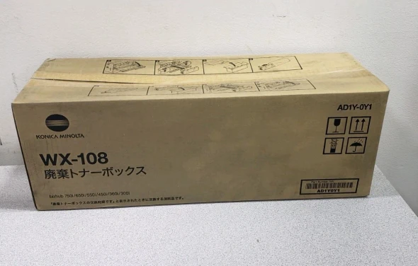 KONICA MINOLTA WX-108 WASTE TONER BOX BIZHUB 300I 360I 450I AD1Y0Y1 - BLACK