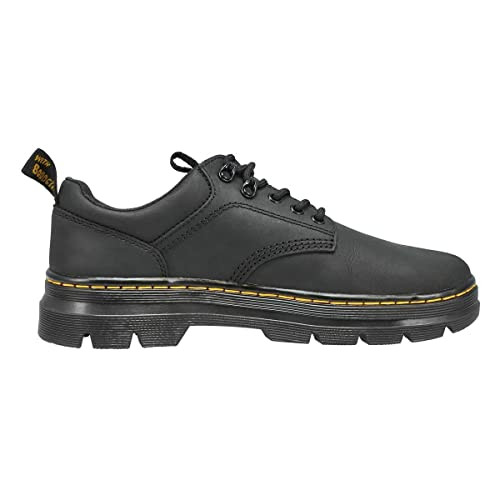 DR. MARTENS UNISEX REEDER OXFORD SHOES BLACK WYOMING SIZE 11 MEN 12 WOMEN