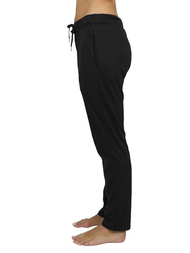 G/MLPJ-700BK GALAXY BY HARVIC WOMEN 3XL LOOSE FIT POCKETED PANTS SIZE S - BLACK