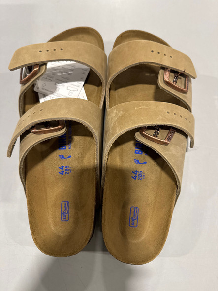 BIRKENSTOCK MENS ARIZONA SANDAL - SIZE: MEN 11N - TOBACCO OILED LEATHER