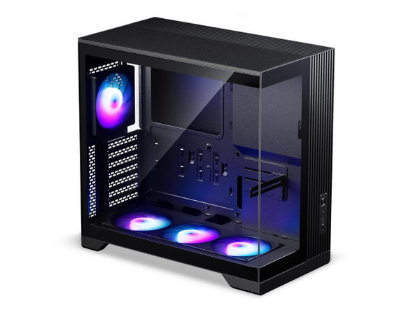 Phanteks XT V5 Panoramic Glass Compact ATX Gaming PC Case, 4x 120 ARGB PWM fans,