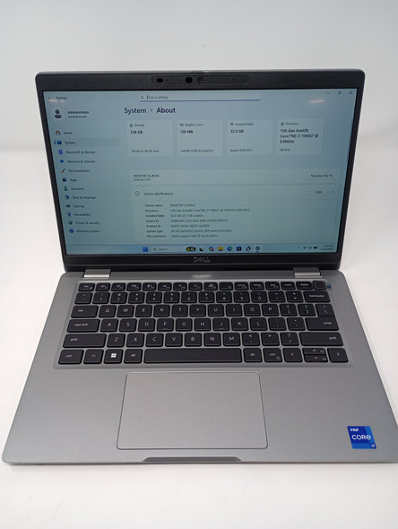 DELL LATITUDE 5320 13.3" FHD CORE I7-1185G7 32GB 256GB WIN 11 - GRAY