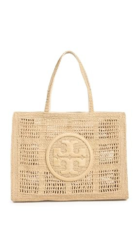 Tory Burch Women's Ella Hand Crocheted Large Tote Natural 151277-254 New